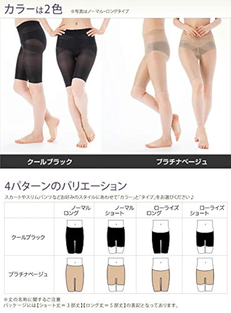 Amazon | [イイダ靴下] アイファン 骨盤ガードル（スパッツ